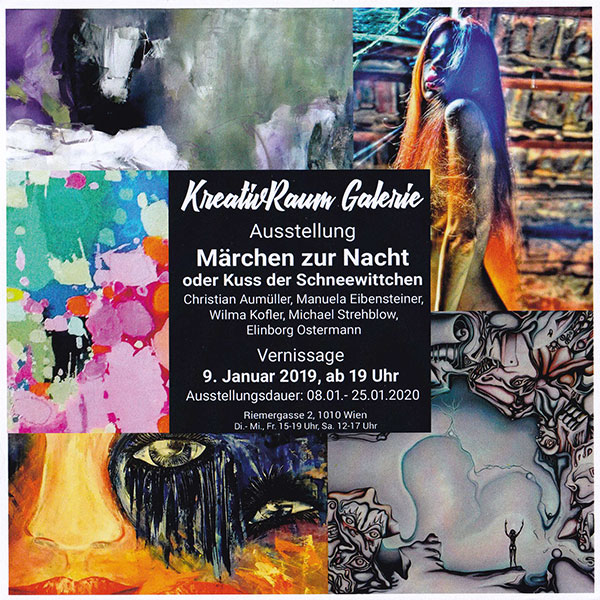 MICHAEL STREHBLOW Ausstellung Märchen zur Nacht - 2020 KreativRaum Galerie